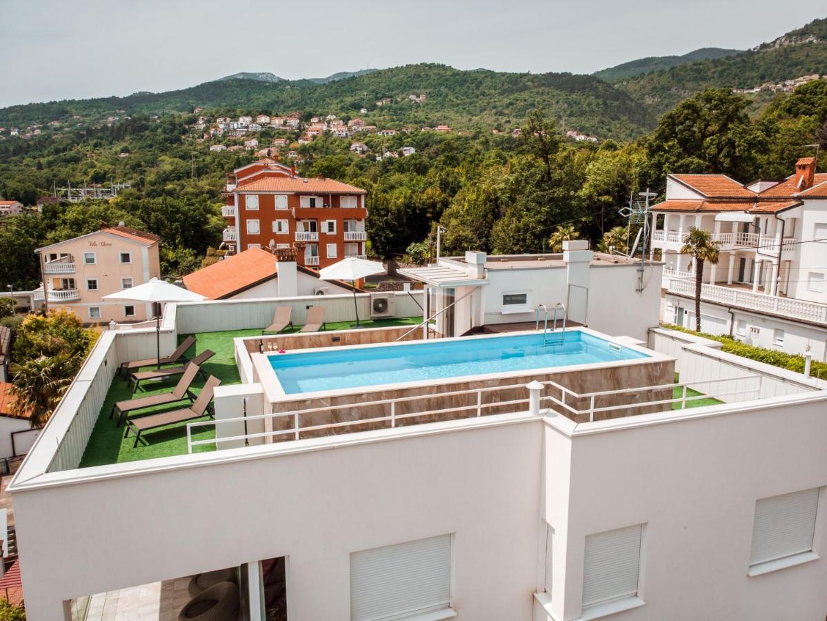 Apartment Mara Opatija With Rooftop Swimming Pool Icici Exterior photo